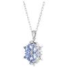 Swarovski Магическое ожерелье с подвеской в виде снежинки, набор из 3 шт. 5735399