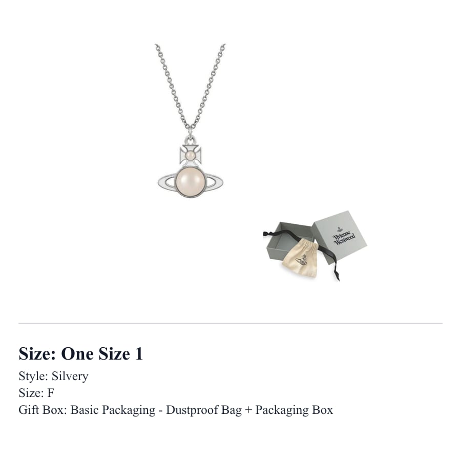 Vivienne Westwood Pre Owned Orb Necklace 630203F3-02P528-TP