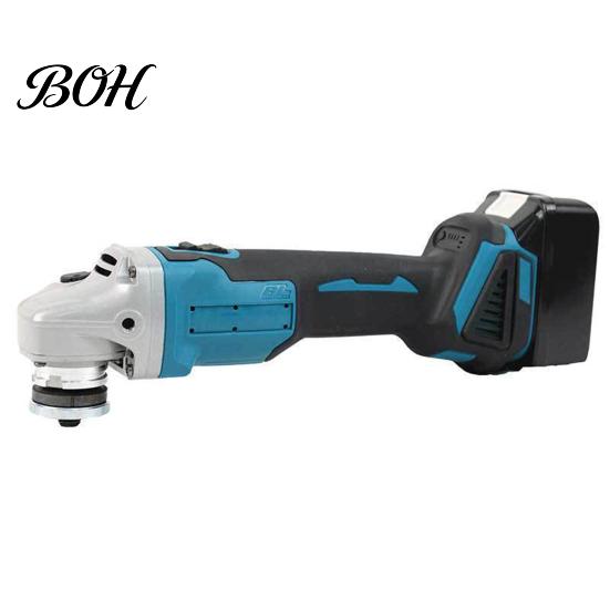 Ergonomic Power Grinder Lithium Brushless Angle Grinder, Adjustable Speed High Torque Electric Tool, 950W 8000RPM Heavy Duty Deburring Tool