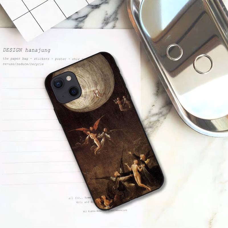 Чехол для телефона Hieronymus Bosch для iPhone 11 12 Mini 13 14 Pro XS Max X 8 7 6s Plus 5 SE XR Shell