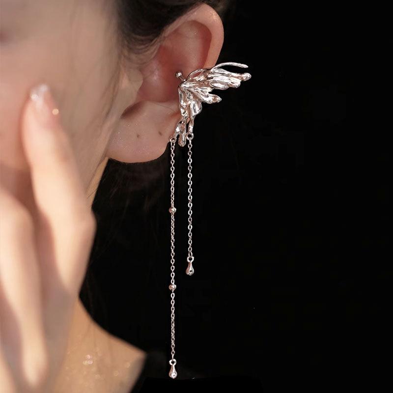 Бабочка Лю Суу Не-Ухо Патрум Женские Ушные Цикозные Температурные Серьги