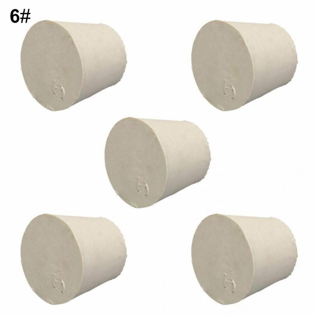 Пробки твердые резиновые многофункциональные 5 шт в ассортименте