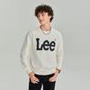 Lee Sweatshirts Men's Ivory Crew Neck Moderate LMT006571201764A00005