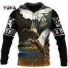 Duck Hunting 3D All Over Printed Mens Hoodie Unisex Hoodies Sweatshirt Autumn Duck with Green Head Streetwear Casual Jacket Trac