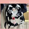 And Puppy Doll Star Decoration Spotted Plush Backpack With Large Capacity