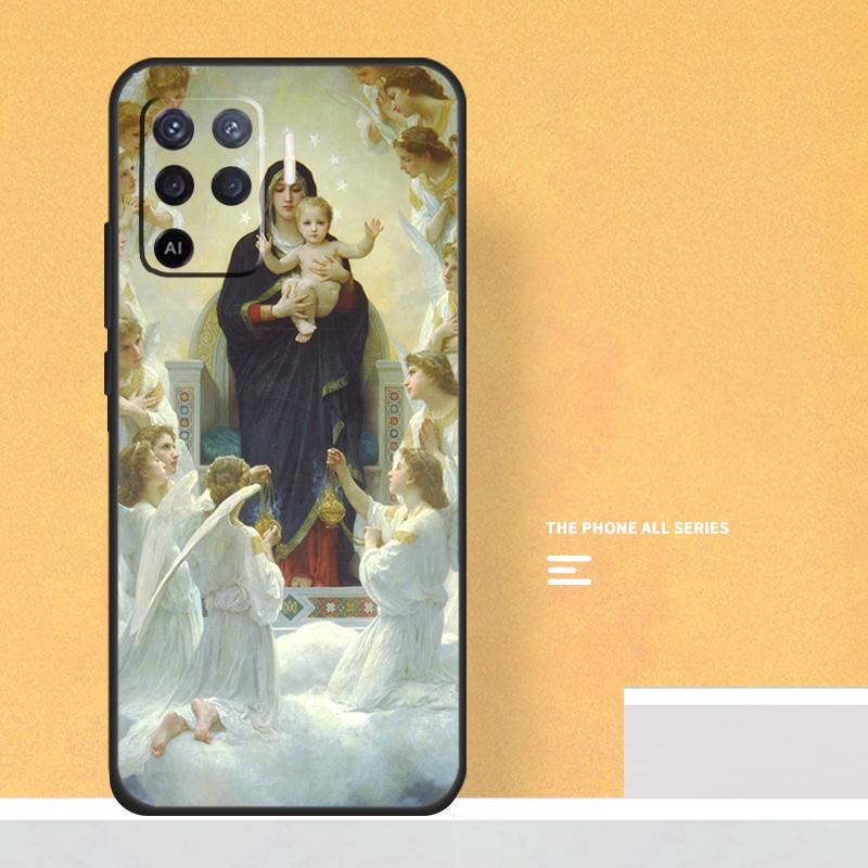 Virgin Mary of Hope Catholic Religious Art Case For Oppo A18 A38 A58 A78 A98 A5 Pro A54 A74 A94 A17 A57 A80 A60 A40 A16 A76 A96