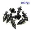 Black Fastener Clips Replacement Parts Plastic Motorcycle Rivet Accessories