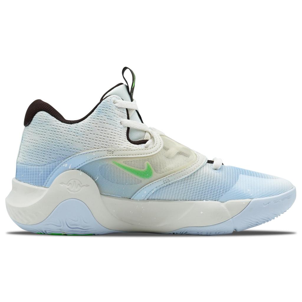 Nike KD Trey 5 X Slip Resistant Slip Resistant Low top Basketball Shoes Men's White Blue DJ7554-014(Team256-SBOX)