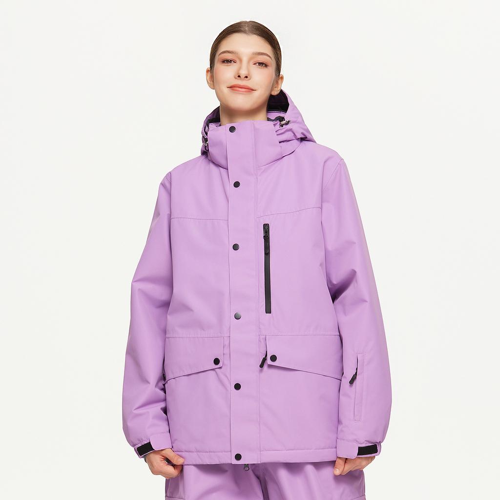 Лыжные куртки с капюшоном для мужчин и женщин, для активного отдыха, зимние, теплые, для сноубординга, водонепроницаемые, ветрозащитные, лыжная куртка, унисекс, дышащее, утепленное снежное пальто