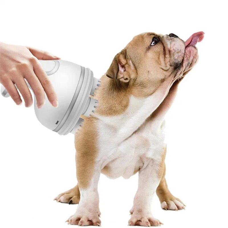 3D умный массажер для домашних животных, массажер для головы, автоматический поворотный водостойкий электрический инструмент для ухода за домашними животными, массажер для ухода за домашними животными