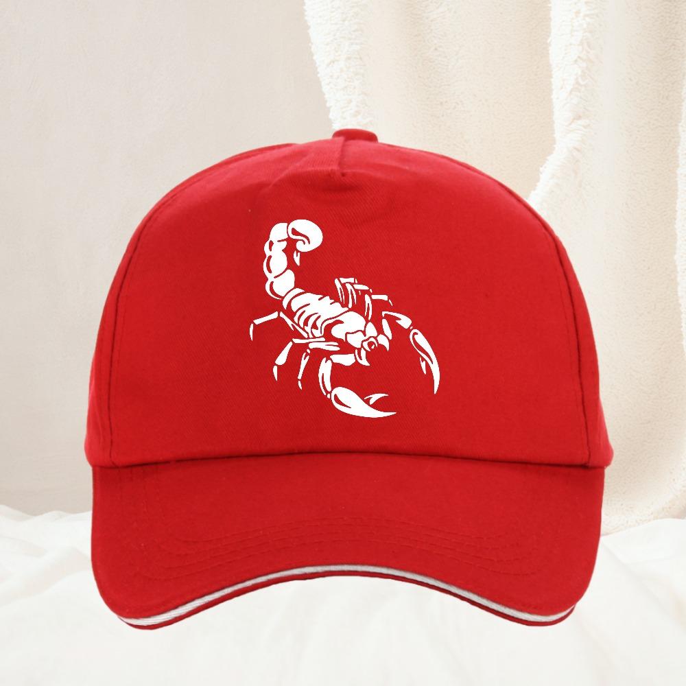 Unisex Scorpion Baseball Caps Spring Autumn Outdoor Adjustable Casual Hats Sunscreen Hat Sports Cap