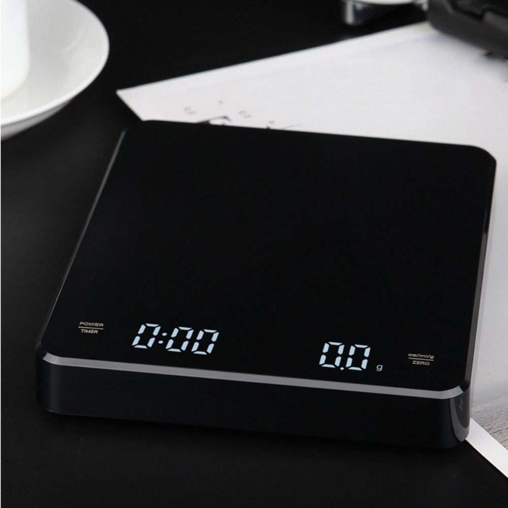 Auto Power Off Pour Over Drip Scale LED Screen High Precision Scale Home Kitchen