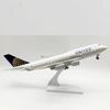 1/250 Scale 30cm Toy Planes Diecast Resin B747 United Airlines Airplane Model 747 Toys Airplane for Display Collection Gift
