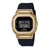 [НОВИНКА] Casio G-Shock GM-S5600GB-1 Часы с металлическим покрытием, Золото и Черный, Издание "Кричащий Цвет", Тонкая S-серия, Унисекс, Водонепроницаемость 20 ATM, Ударопрочные