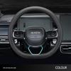 Чехол на руль из кожи Наппа для GAC AION Y Plus 2024 - Совместим с Smax, S Mei, 580, Splus, Ультратонкий дизайн.
