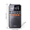 FM Mini Bluetooth Speaker Portable Radio TF Card Music Player Pocket Radio Receiver  Camping