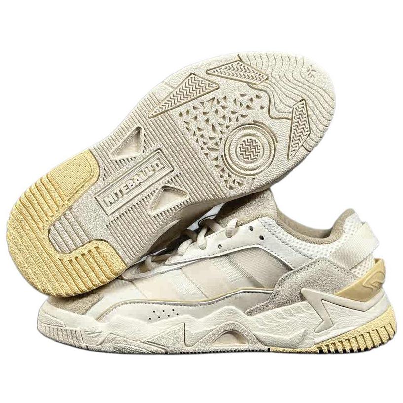 Adidas Originals Niteball 2.0 Классические спортивные Удобные Повседневные Амортизирующие Прочные Низкие Кроссовки для бега Унисекс Бежевый JI2559