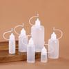 10PCs Needle Plastic Bottle For Dye White Non-transparent Multiple Options Available