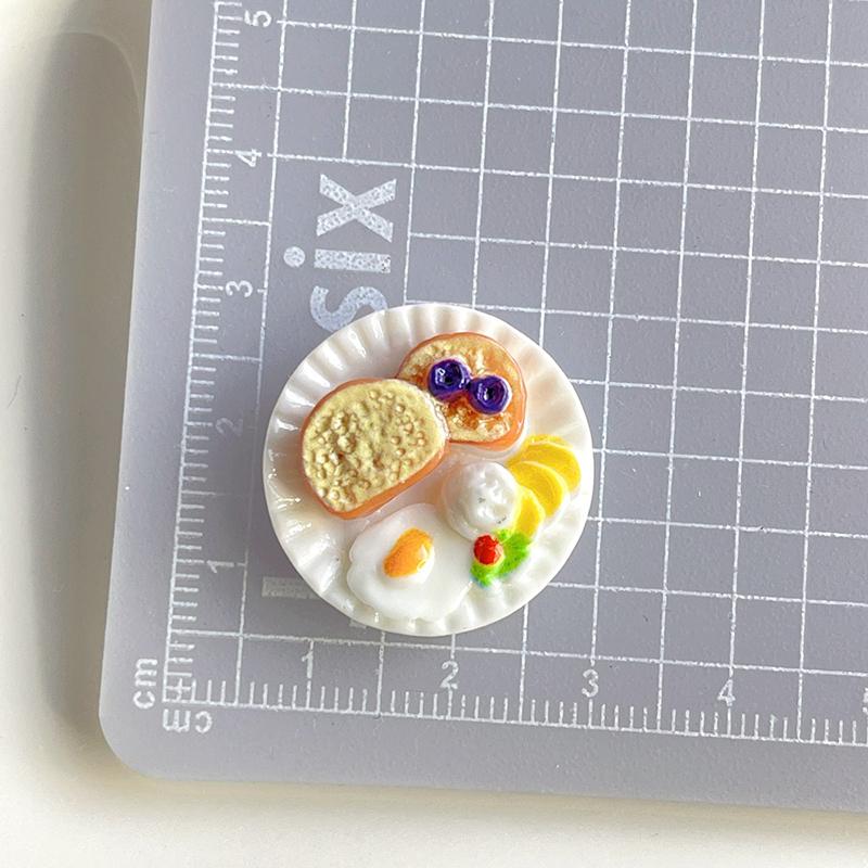 6 шт./набор кукольных домиков, декорации для сцен, миниатюрный пейзаж, сказочный сад, аксессуары, кукольный домик, мини-блюдо для димсамов