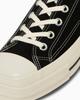 Converse All Star Квадратный носок OX Черный 31316070 Мужской размер