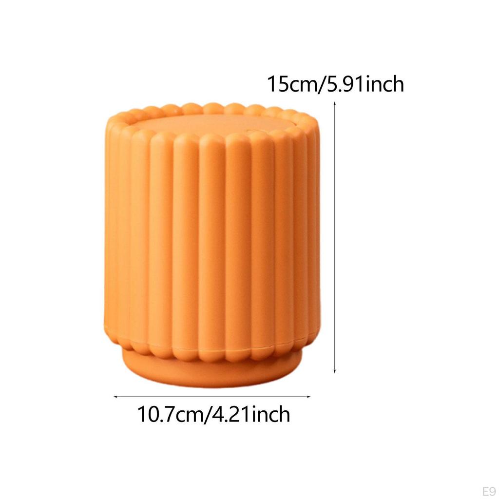 Waste Bin, Ideal for Kitchens And Bedrooms. Versatile Lightweight Design with A Pattern.