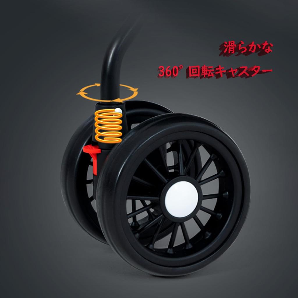 AOVOCO Pet 4 Dog Dog For Small and Medium Air Cart Bag Compact Dog Pet Black Cart, Wheels, Buggy, Cart, Lightweight, Dogs, Buggy, Dog, Included, Cart,