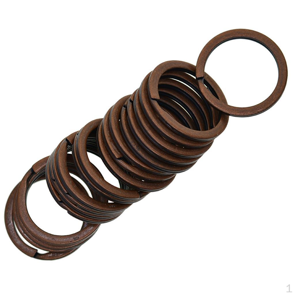 20 шт. металлические кольца оптом для поделок-брелоков