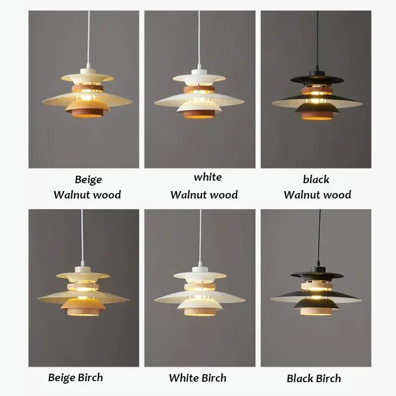 Подвесной светильник Nordic Iron Art Table, датский дизайн, светодиодная люстра в форме летающей тарелки, декоративная лампа для ресторана, бара, внутреннее крепление