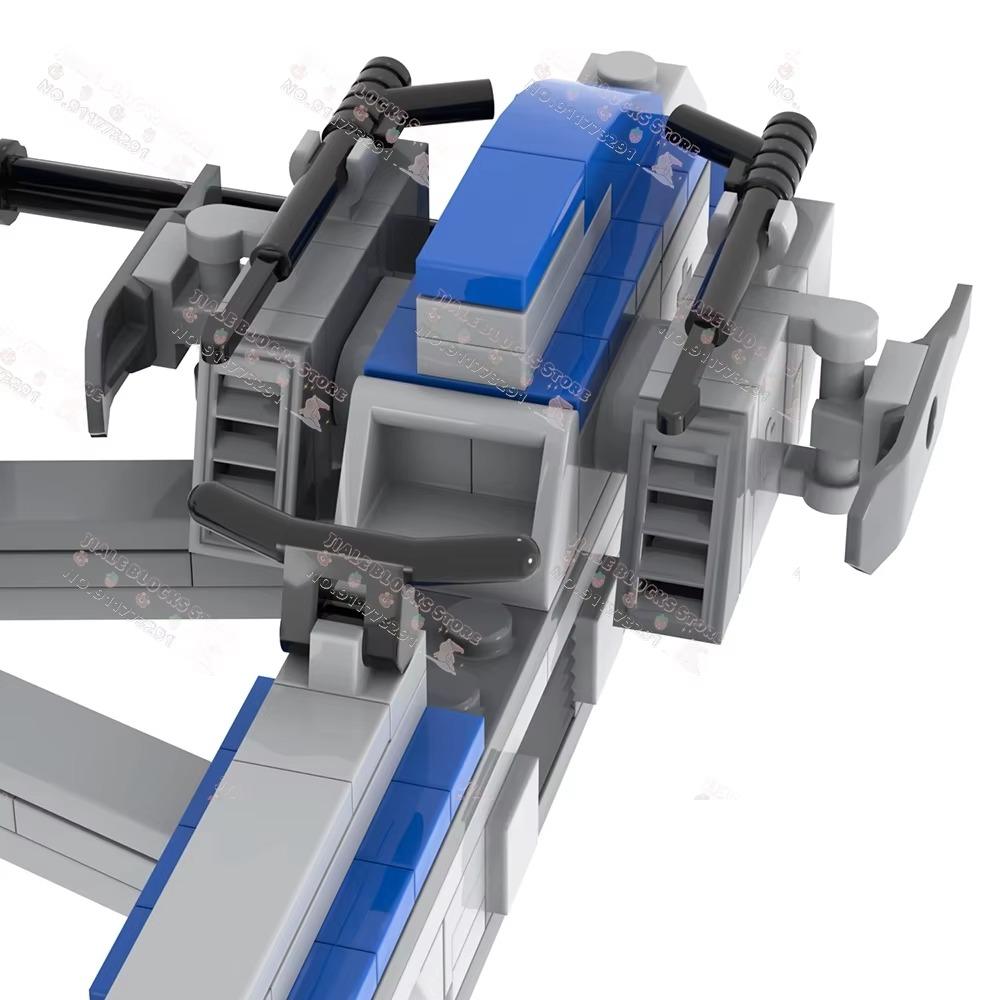 Фильм Серия BARC MOC Строительные блоки Interstellar Sci-Fi Speeder Мотоцикл Воздушный транспорт Модель Кирпичи Сборка Игрушки Для Детей