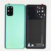 Стеклянная задняя крышка для OnePlus 8T, крышка аккумулятора, задняя панель корпуса со стикером-клейкой для объектива камеры
