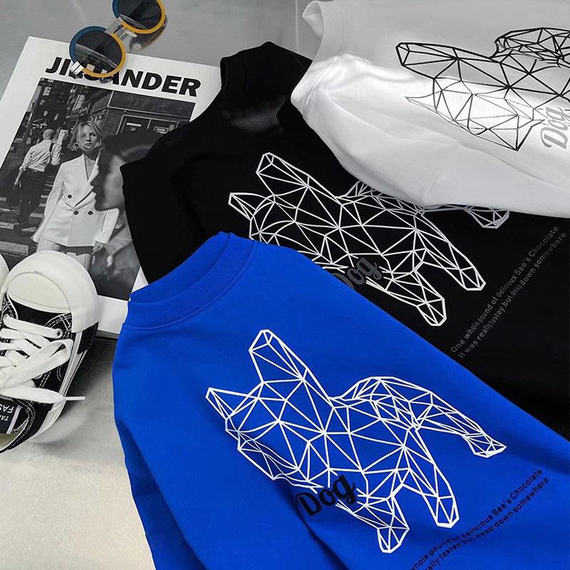 Детская повседневная футболка с коротким рукавом: Летний топ для мальчиков в корейском стиле с круглым вырезом