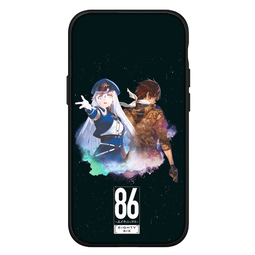 Чехол для iPhone 16 15 Xiaomi Redmi Note 14 13 12 11 Pro Max X 8 9 16e Samsung Galaxy S25 S24 S23 Moto A4 OPPO Huawei 86 Eighty Six мультяшный чехол для телефона