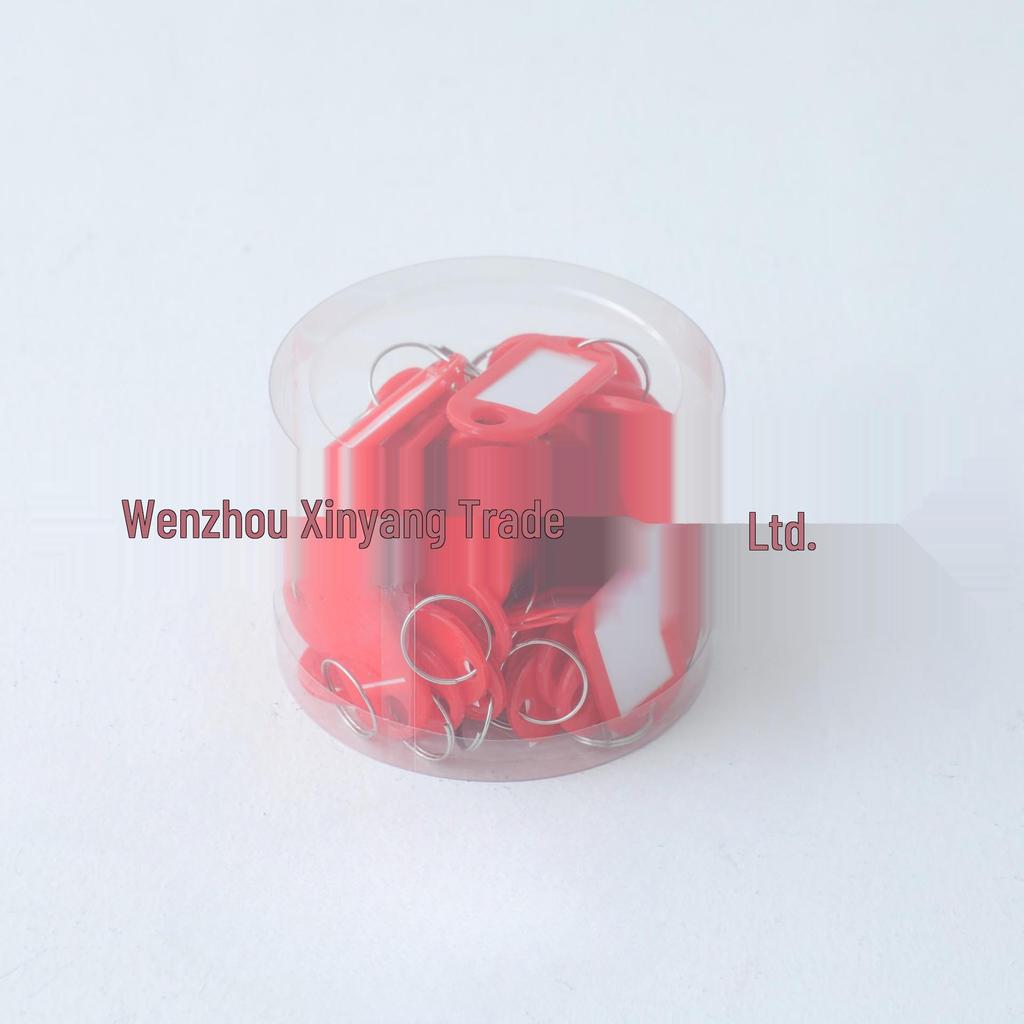 Цветной съемный пластиковый брелок для ключей для управления офисом и домом