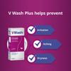 VWash Plus Intimate Hygiene Wash For Women 350 Ml Daily Use Gentle Cleanser Prevents Itching Dryness Irritation Maintains Healthy Balance Paraben