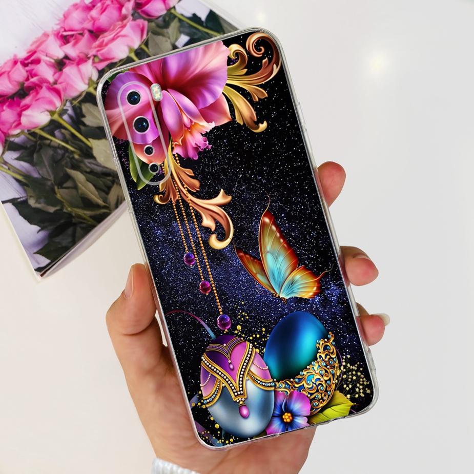 For OnePlus Nord Case AC2001 AC2003 Stylish Painted Cover Soft Siliicone Phone Case For Oneplus 8 Nord 5G One Plus Z Back Shell