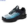 Men's Casual Sports Shoes Mesh Comfortable Air Cushioned Cushioning Running Shoes Low-top Wear-resistant Outdoor Women Sneakers