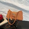 Bow Foreign Style Niche High Value Baguette Bag 2025 Spring New Women's Bag Fashion Shoulder Casual Armpit Bag