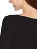 Belle Maison Cotton Blend Long Sleeve Warm Inner Size M Women's Shirt, Hotcot, Black,