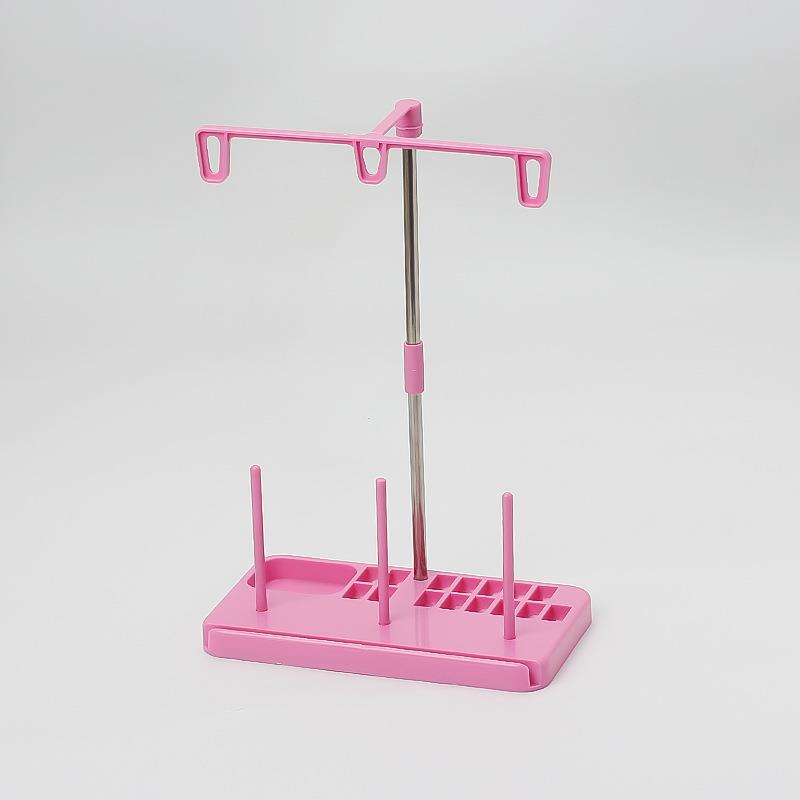 Стойка для хранения швейной машины, стойка для трех ниток, стойка для хранения инструментов, стойка для вышивальных ниток, ручная швейная стойка для самостоятельного шитья