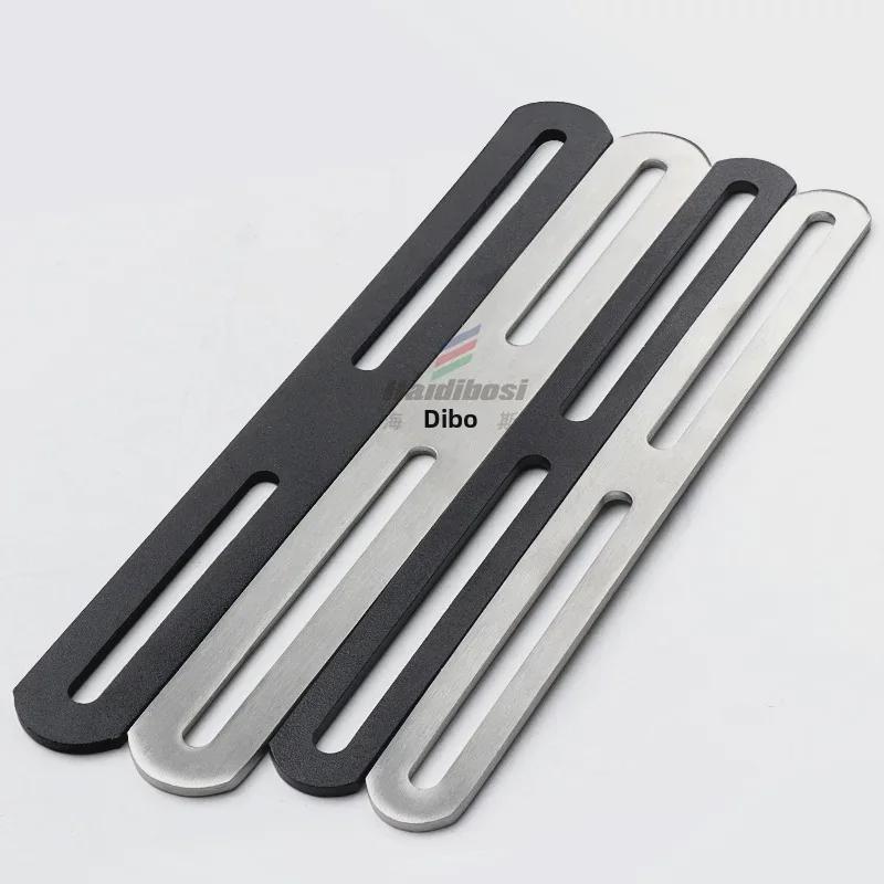 Регулируемый угловой кронштейн L-образной формы из нержавеющей стали с подвижным длинным отверстием