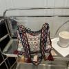 Cloth Ethnic Style Crossbody Bags Retro Bohemian Messenger Bag Tassel Shoulder Bag  Outdoor