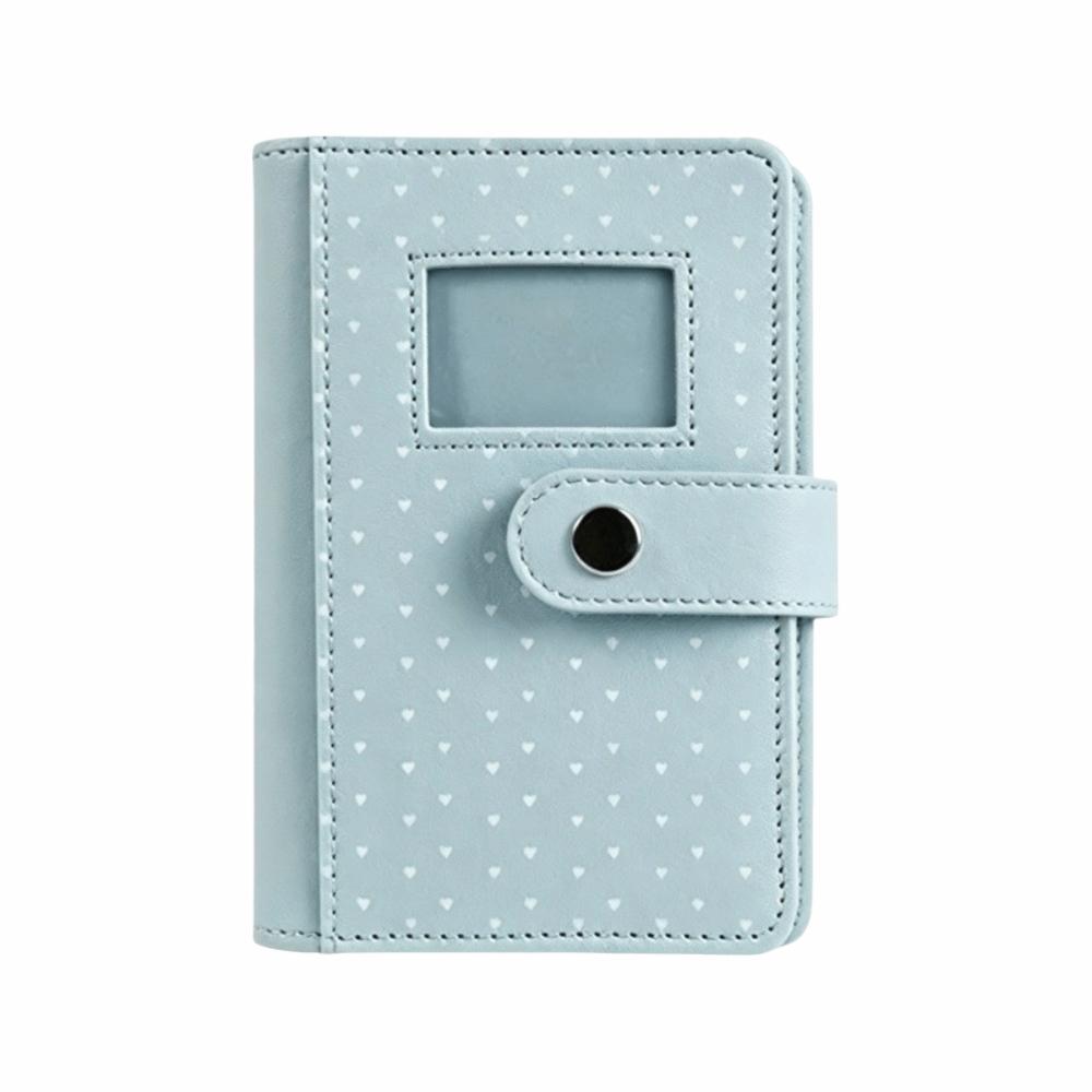 Snap Closure A7 Loose Leaf Notebook Heart Polka Dot Binder Notebook Journal  School Office