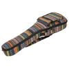 Ukulele Bag Ethnic Style 4‑String Guitar Double Shoulder Strap Case Built‑in Thicken