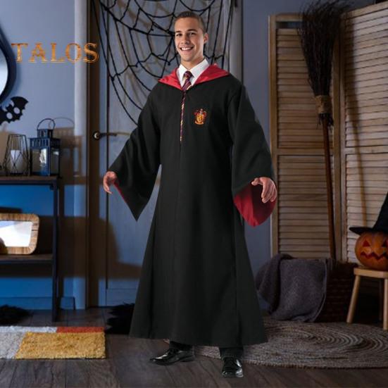 Fantasy Robe Film Television Character Series Mysterious Style Loose Fit Robe Halloween Christmas Costume College Accessories