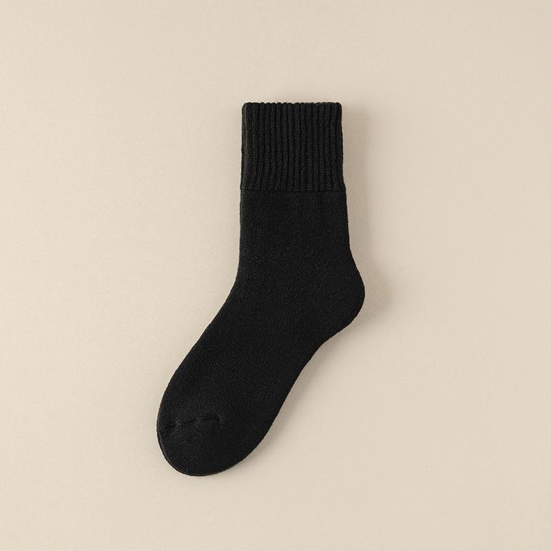 5 пар мужских зимних супер толстых бархатных носков для защиты от холода, теплых, мягких, вощеных, с широкими ворсами, шерстяных, с кольцами