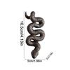 Charming Bronze Snake Flower Pot Hanging Decoration for Garden & Home