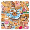 Stickers Capybara Capybara Sticker Pack Stickers Set of Stickers 50 Pcs