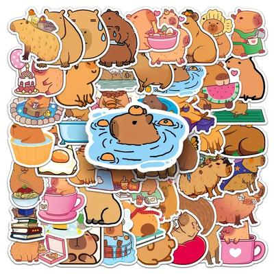 Стикеры Капибара capybara стикерпак наклейки набор наклейок 50 шт