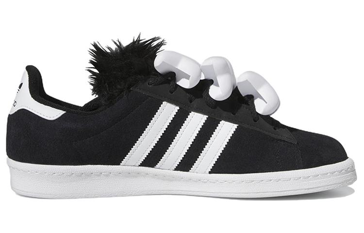 Campus Jeremy Scott x Campus Adidas Originals 80-х 'Bones - Черный' HQ4493