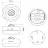 PIR LUX WiFi TUYA motion and light detector sensor